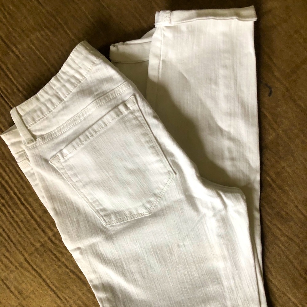 Jessica Simpson White Skinny Jeans